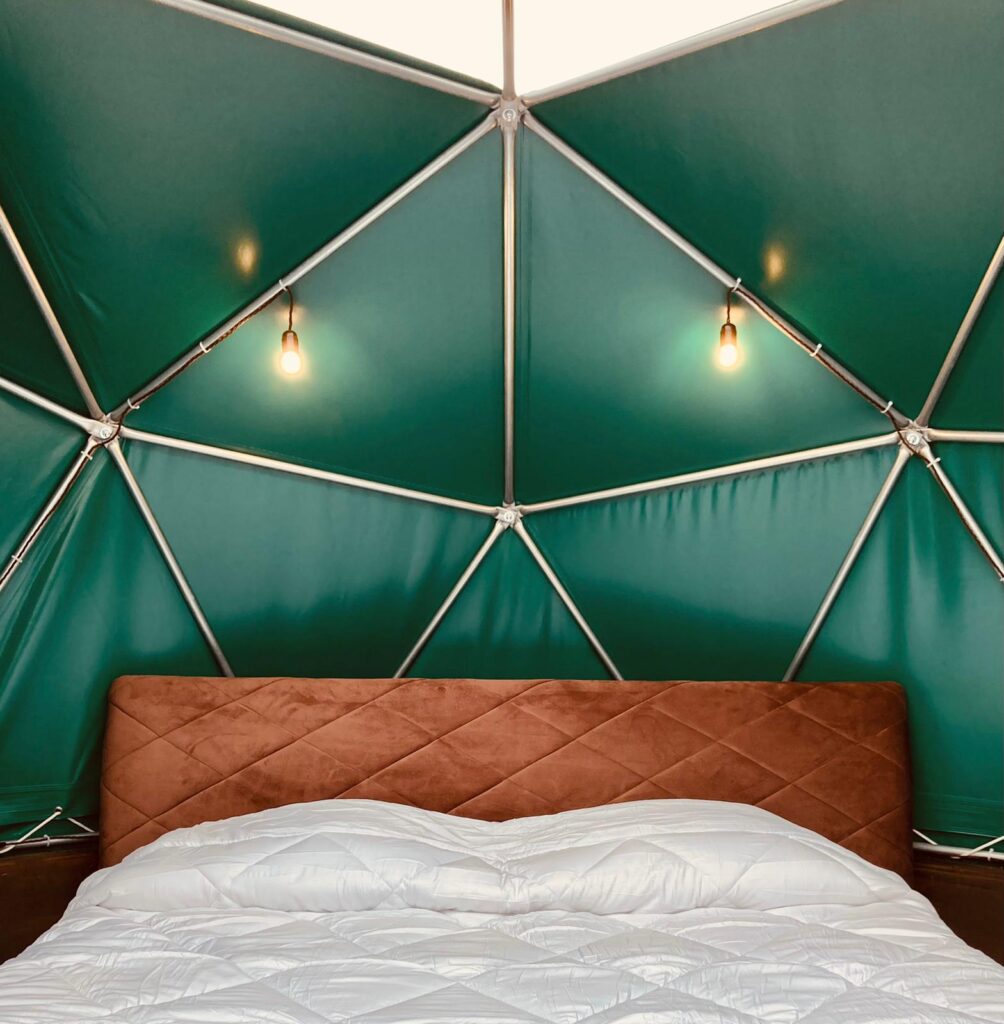 letto glamping